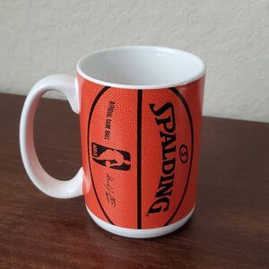 NBA Spalding basketball textured orange Coffee mug